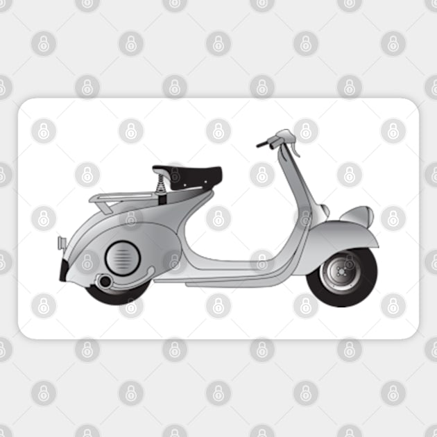 Vespa 98 II Series Magnet by kindacoolbutnotreally